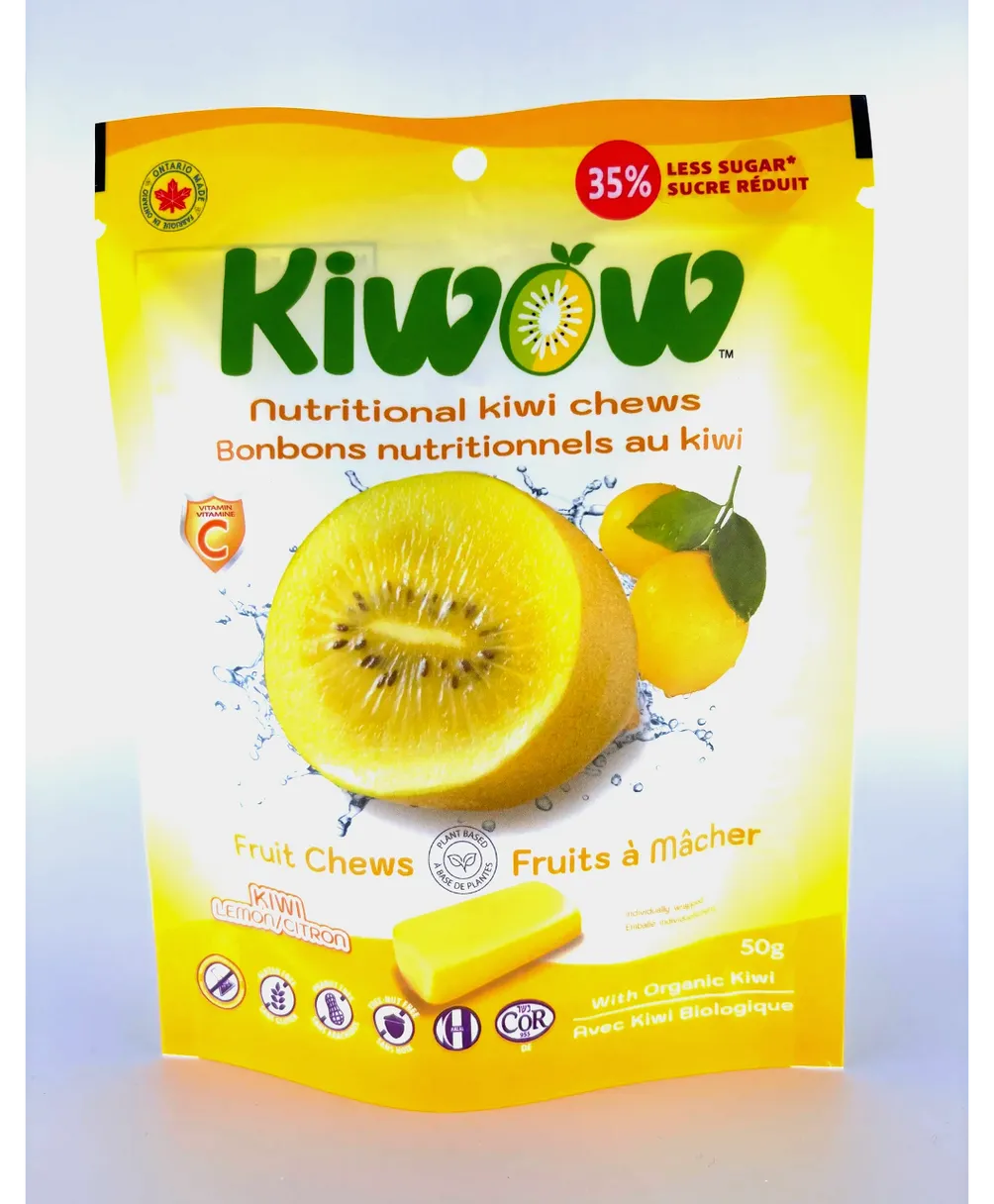 Kiwibu pineapple-flavored nutritional fish chews for pets.